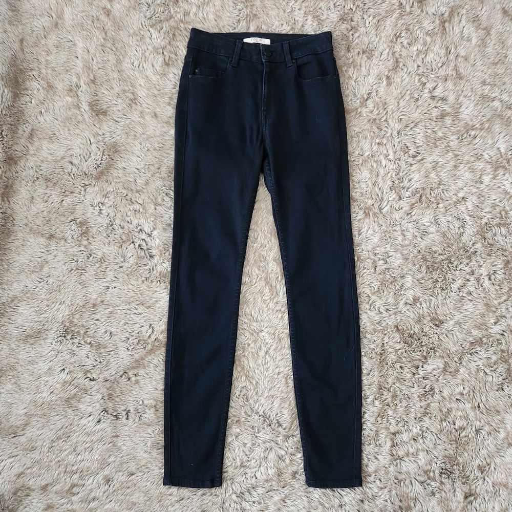 Fidelity Denim Gwen Falcon Blue Skinny Jeans Women's Size 0
